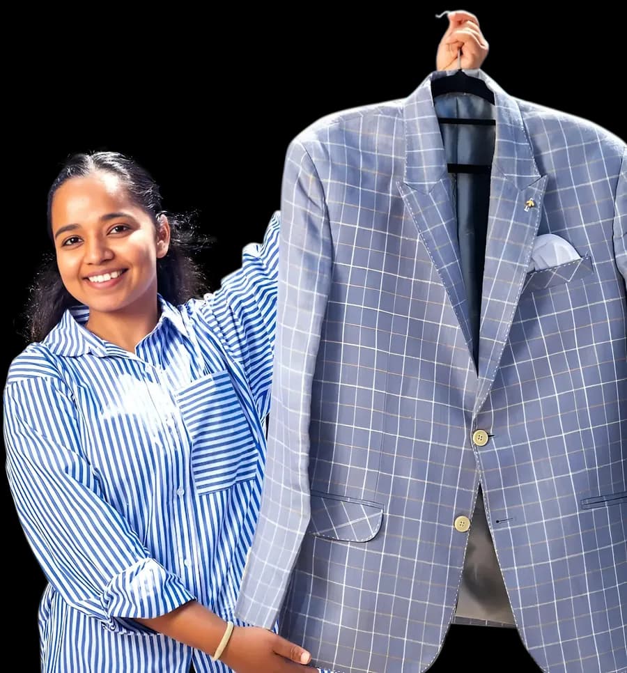 Boronia Laundry Solutions hero image, freshly cleaned garments